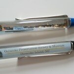 Ball Point Pens that feature a Ferry that actually moves in and back out of the harbor.